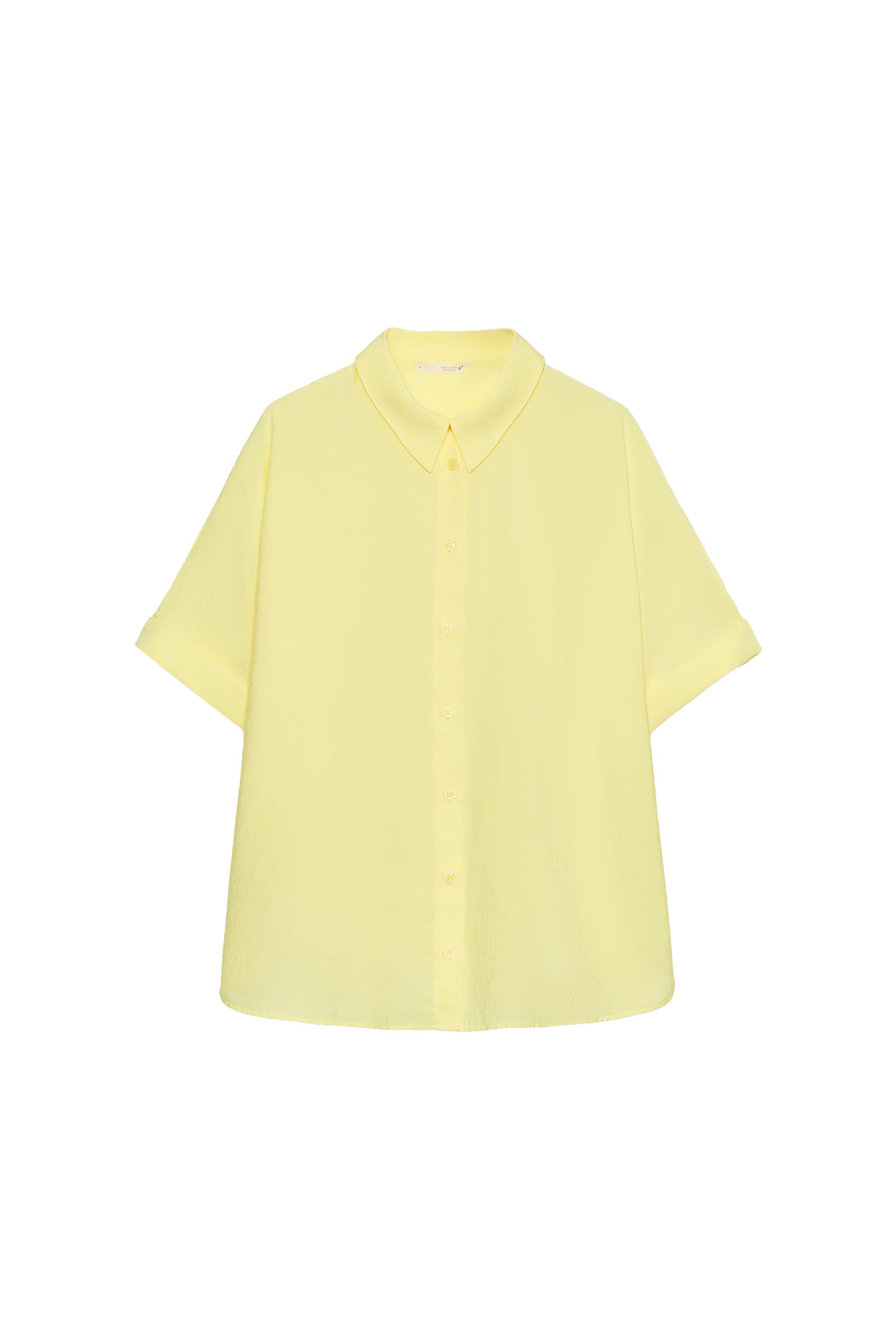 CHEMISE FLUIDE À MANCHES COURTES